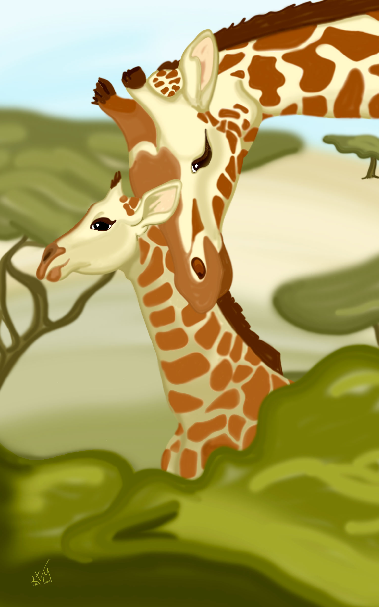 Motherhood - Giraffe (027)